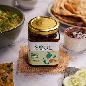 ADF Soul Khatta Meetha Combo Hot Mango Chutney and Date | Tamarind Chutney